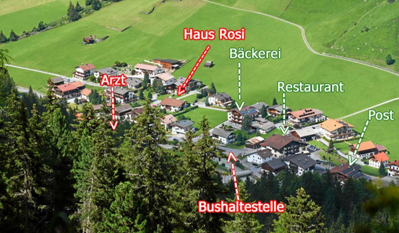 Haus Rosi Apartment Sankt Leonhard im Pitztal Exterior photo